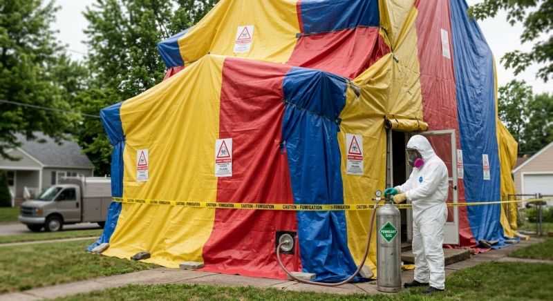 Termite Tenting in Columbus, OH